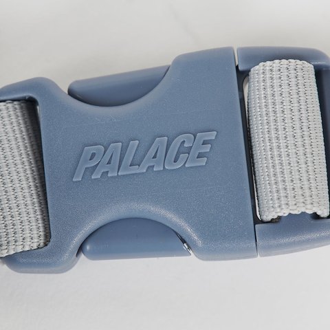 Palace CORDURA ECO HEX RIPSTOP SHOT BAG SLATE GREY - Colorway