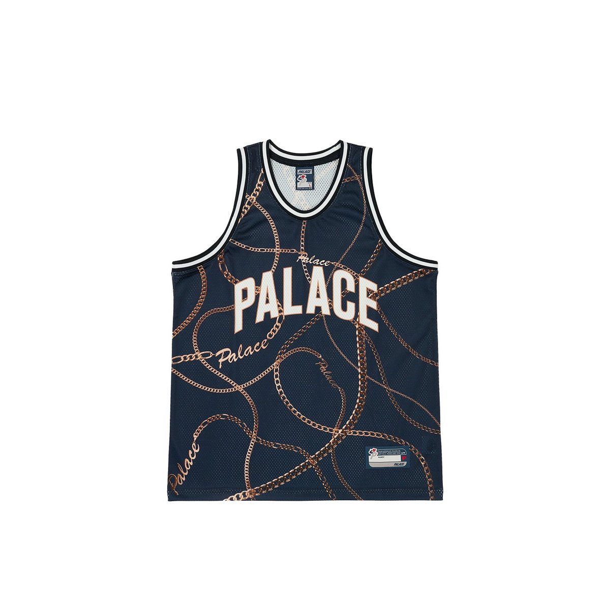 Palace CHAIN BASKETBALL VEST NAVY (Autumn 2023) - €118.00