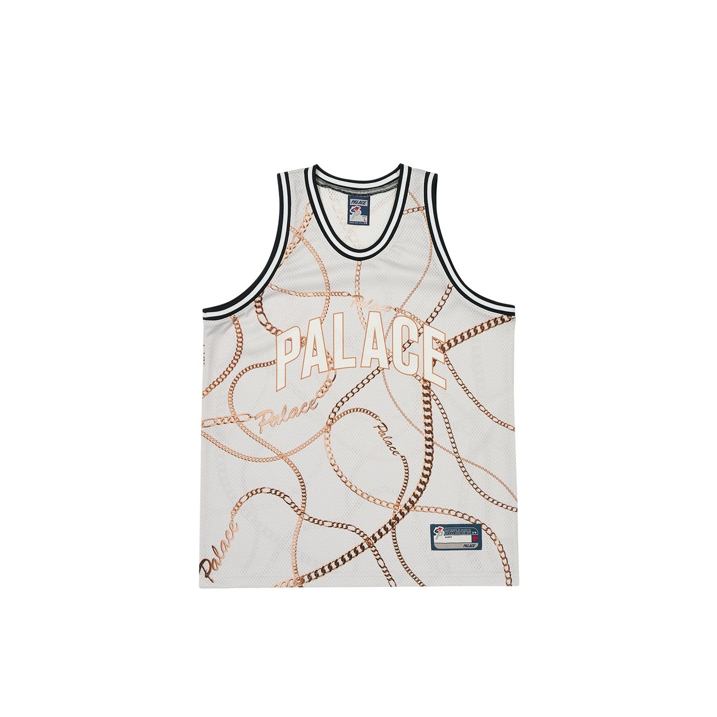 CHAIN BASKETBALL VEST CLOUDY