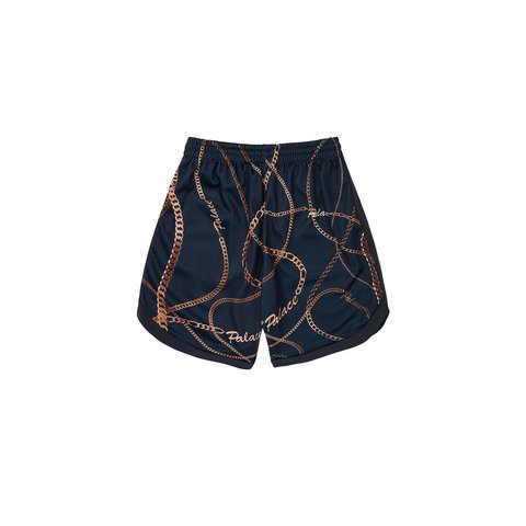 Palace CHAIN BASKETBALL SHORT NAVY - Colorway