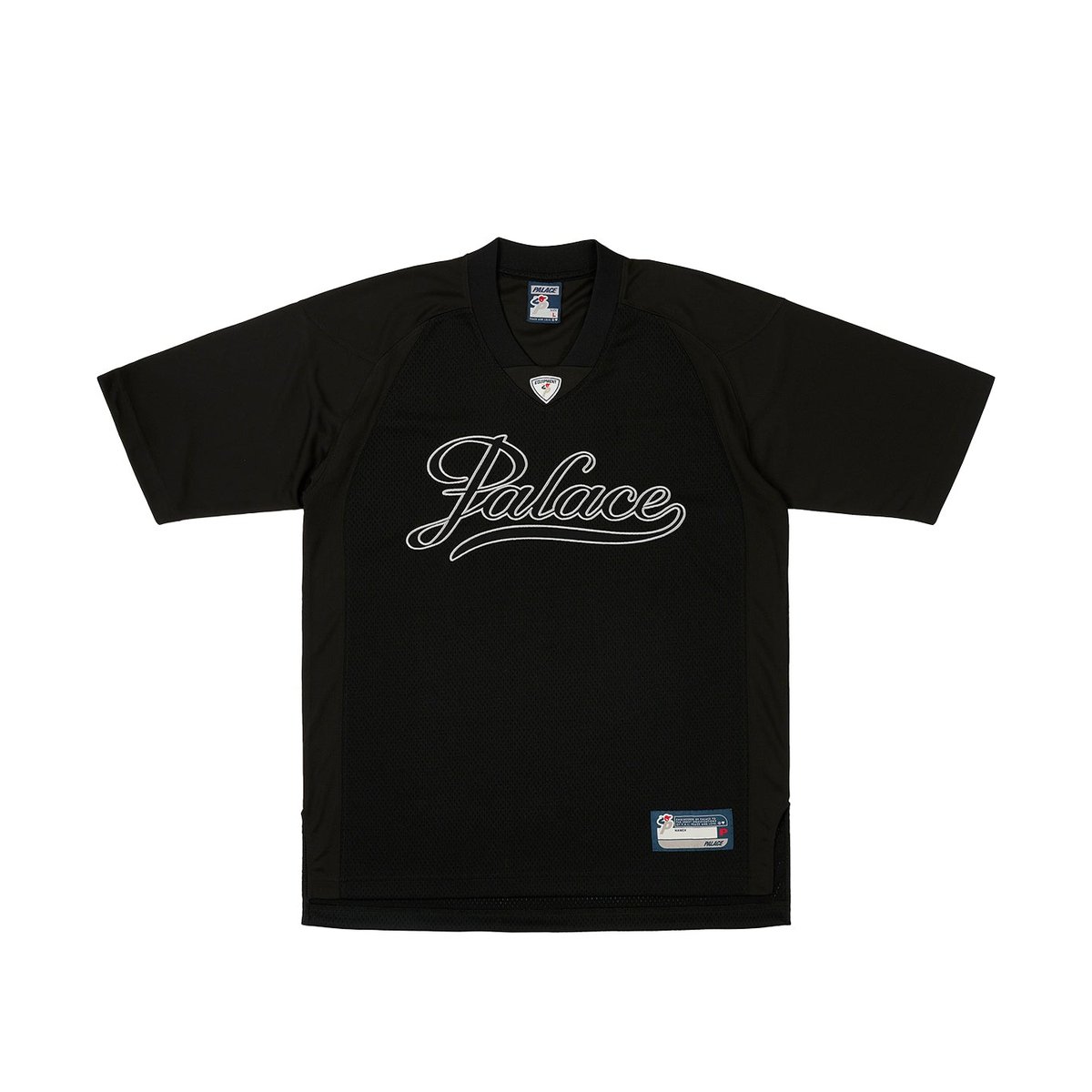 Palace CONTENDER MESH JERSEY BLACK (Autumn 2023) - €118.00