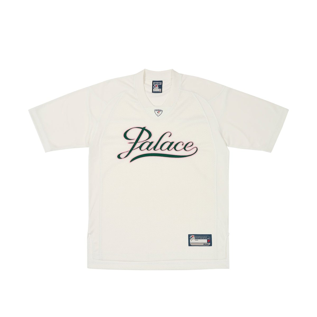 Palace CONTENDER MESH JERSEY WHITE (Autumn 2023) - €118.00