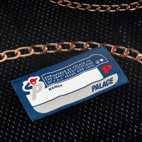 CHAIN BASKETBALL VEST BLACK