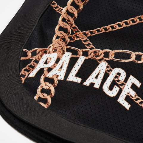 Palace CHAIN BASKETBALL SHORT BLACK - Colorway