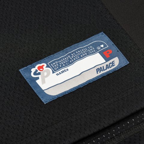 Palace CONTENDER MESH JERSEY BLACK - Colorway