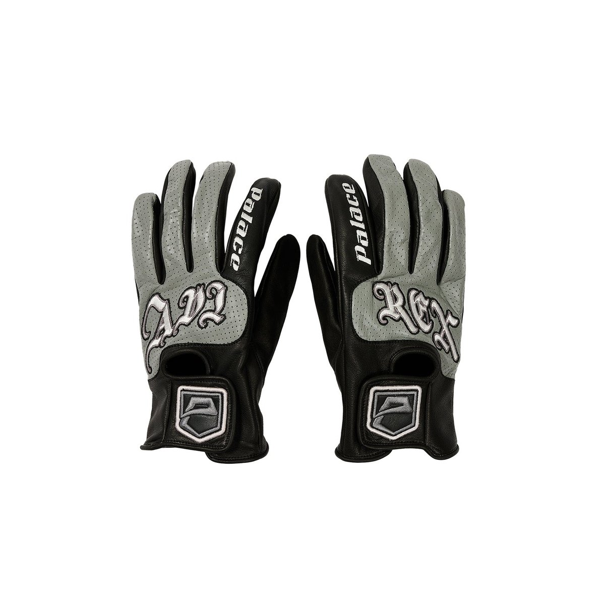 Palace PALACE AVIREX LEATHER GLOVES BLACK (Autumn 2023) - €198.00