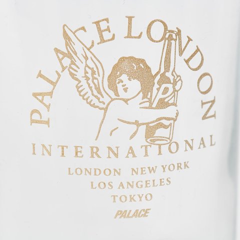 Palace PALACE INTERNATIONAL PINT GLASS CLEAR - Colorway