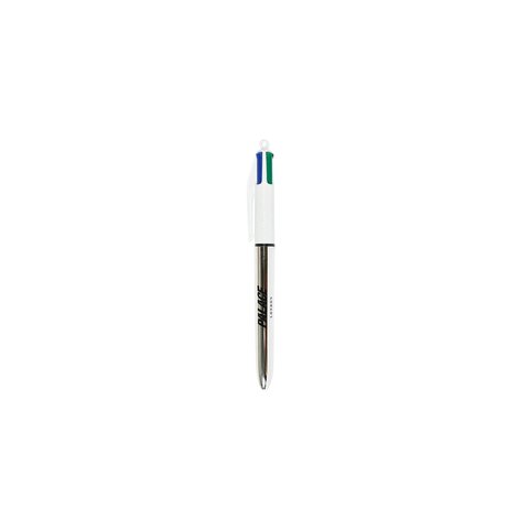 Palace PALACE BIC 4 COLOUR PEN SILVER / WHITE - €14.00