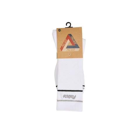 Palace LO CASE SOCK WHITE - Colorway