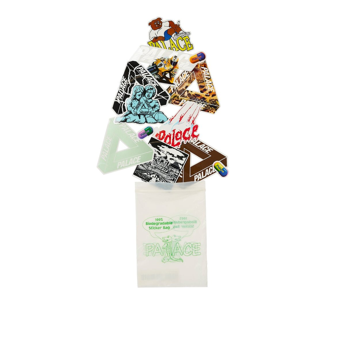 Palace AUTUMN STICKER PACK MULTI (Autumn 2023) - €11.00