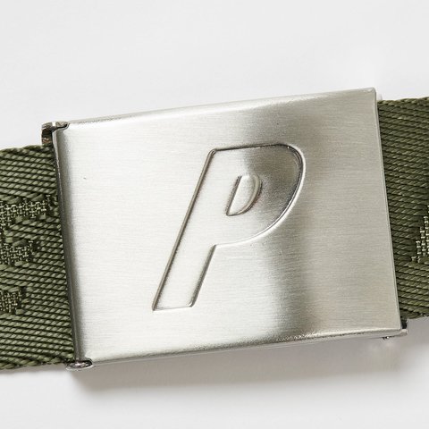 Palace PALACE FONT SKATE BELT OLIVE - Colorway