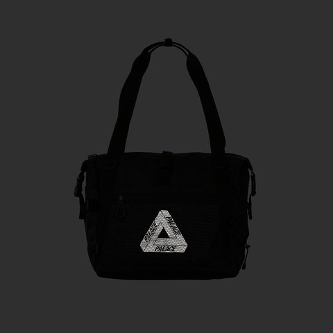 Palace CORDURA ECO HEX RIPSTOP SHOULDER BAG BLACK - Colorway