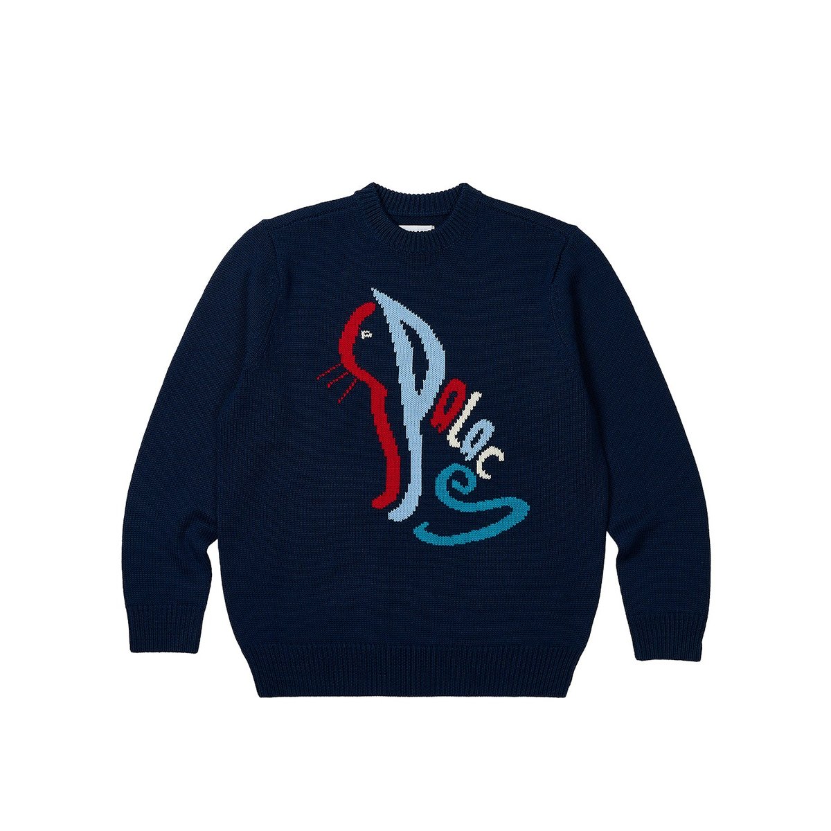 Palace PALACE CAT KNIT NAVY (Autumn 2023) - €188.00