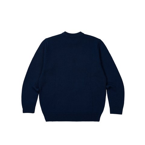 Palace PALACE CAT KNIT NAVY - Colorway