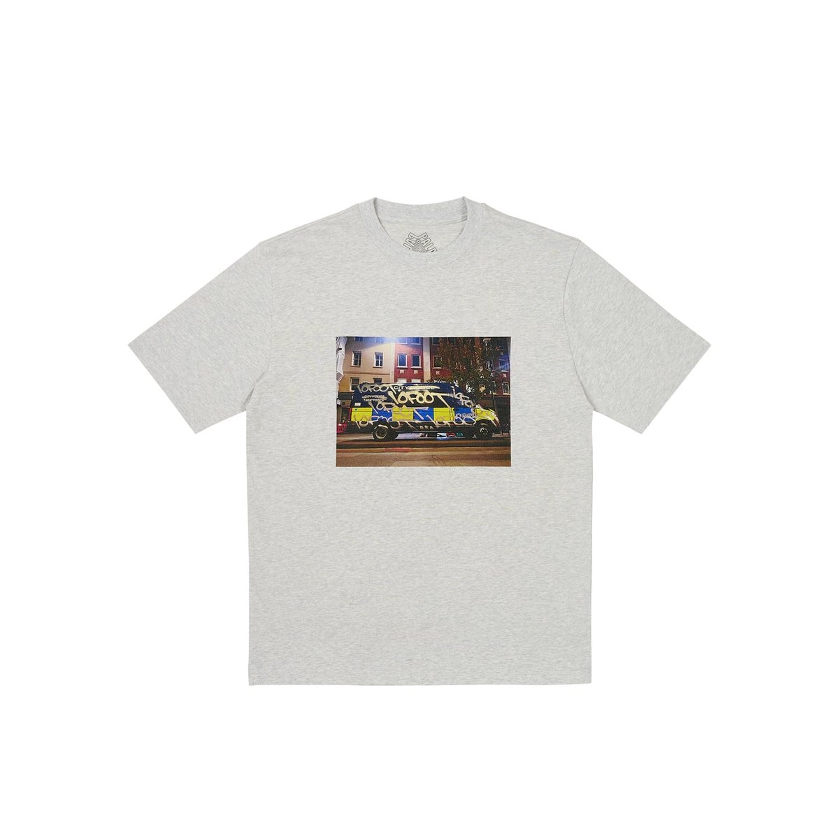 Palace 10FOOT T-SHIRT GREY MARL (Autumn 2023) - €48.00