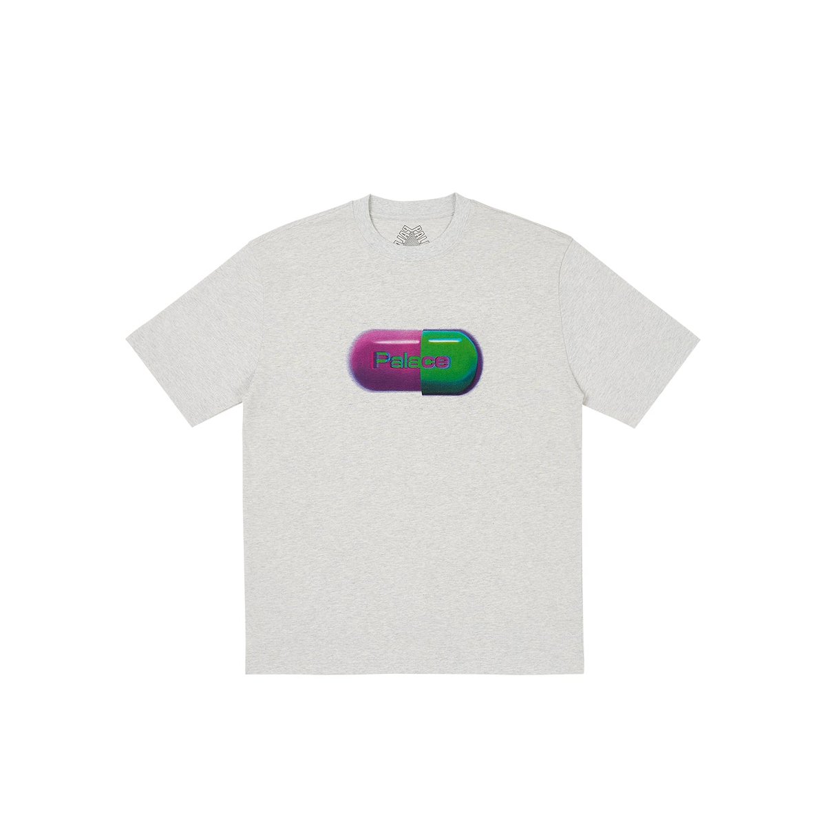 Palace PHARMACY T-SHIRT GREY MARL (Autumn 2023) - €48.00