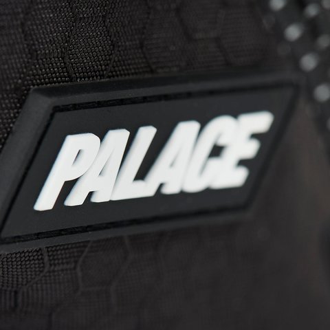 Palace CORDURA ECO HEX RIPSTOP SHOULDER BAG BLACK - Colorway