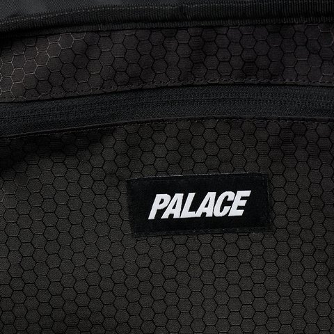 Palace CORDURA ECO HEX RIPSTOP CLIPPER BAG BLACK - Colorway