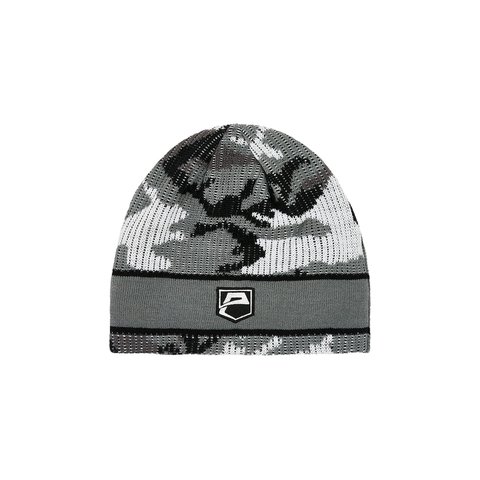 Palace PALACE AVIREX NEIN CUFF BEANIE GREY MARL - Colorway
