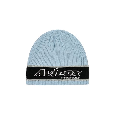 Palace PALACE AVIREX NEIN CUFF BEANIE CHILL BLUE - €48.00
