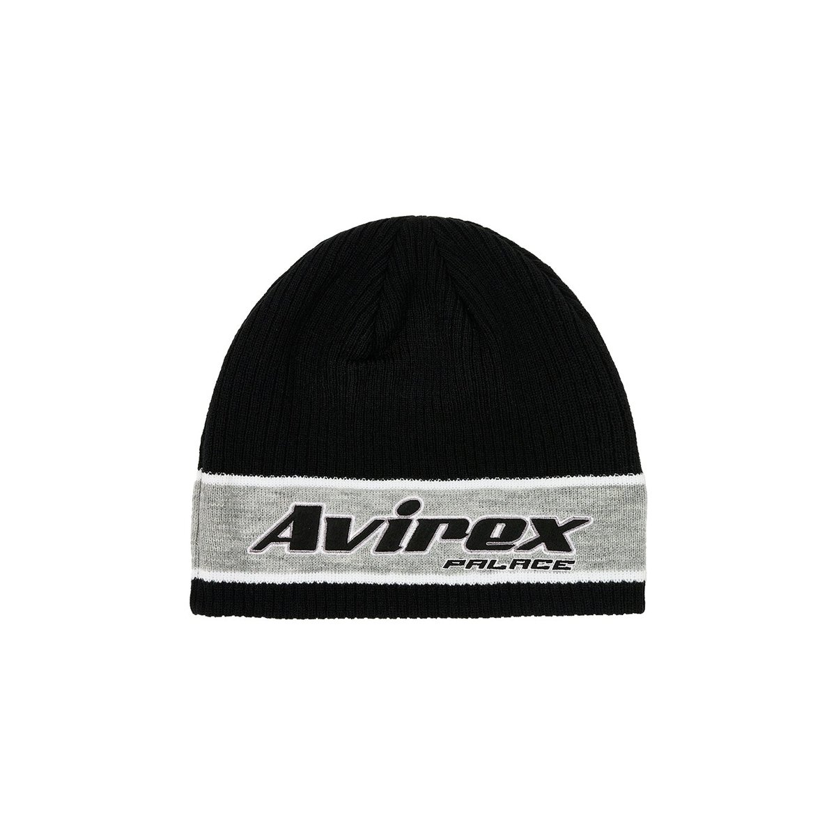 Palace PALACE AVIREX NEIN CUFF BEANIE BLACK (Autumn 2023) - €48.00