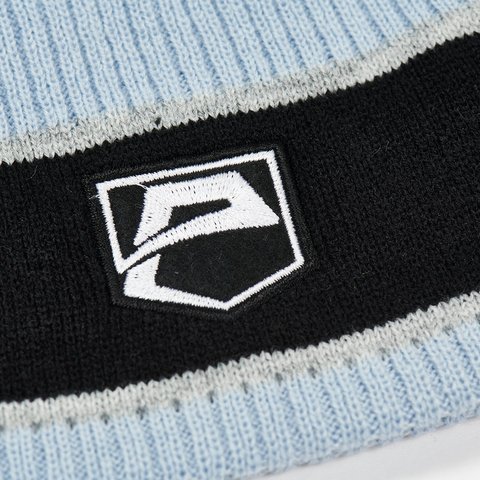 Palace PALACE AVIREX NEIN CUFF BEANIE CHILL BLUE - Colorway
