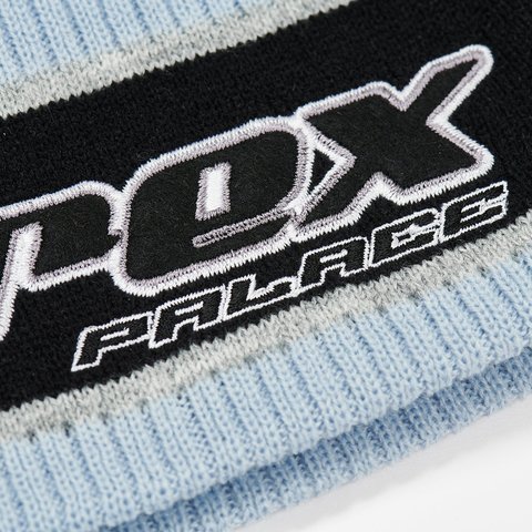 Palace PALACE AVIREX NEIN CUFF BEANIE CHILL BLUE - Colorway