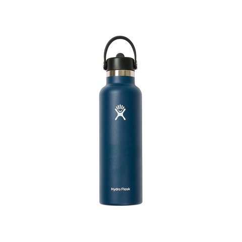 Palace PALACE HYDRO FLASK 21 OZ STANDARD MOUTH WITH FLEX STRAW CAP NAVY - Colorway