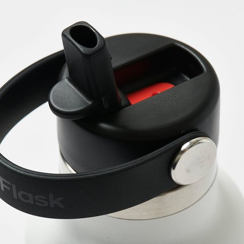 Palace PALACE HYDRO FLASK 21 OZ STANDARD MOUTH WITH FLEX STRAW CAP WHITE - Colorway