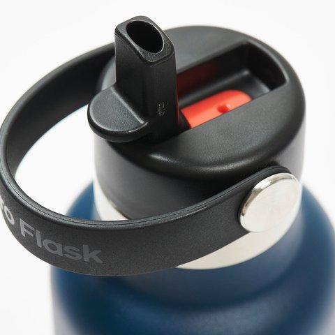 Palace PALACE HYDRO FLASK 21 OZ STANDARD MOUTH WITH FLEX STRAW CAP NAVY - Colorway