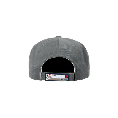 Palace POSH SCRIPT STRAPBACK GREY - Colorway