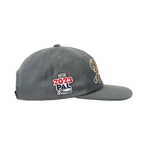 Palace POSH SCRIPT STRAPBACK GREY - Colorway