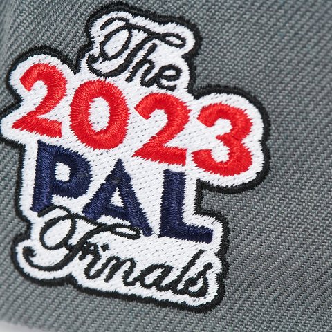 Palace POSH SCRIPT STRAPBACK GREY - Colorway