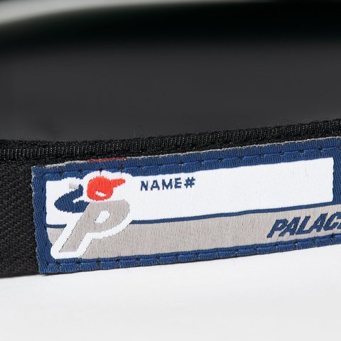 Palace POSH SCRIPT STRAPBACK BLACK - Colorway