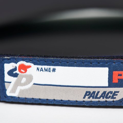 Palace POSH SCRIPT STRAPBACK NAVY - Colorway