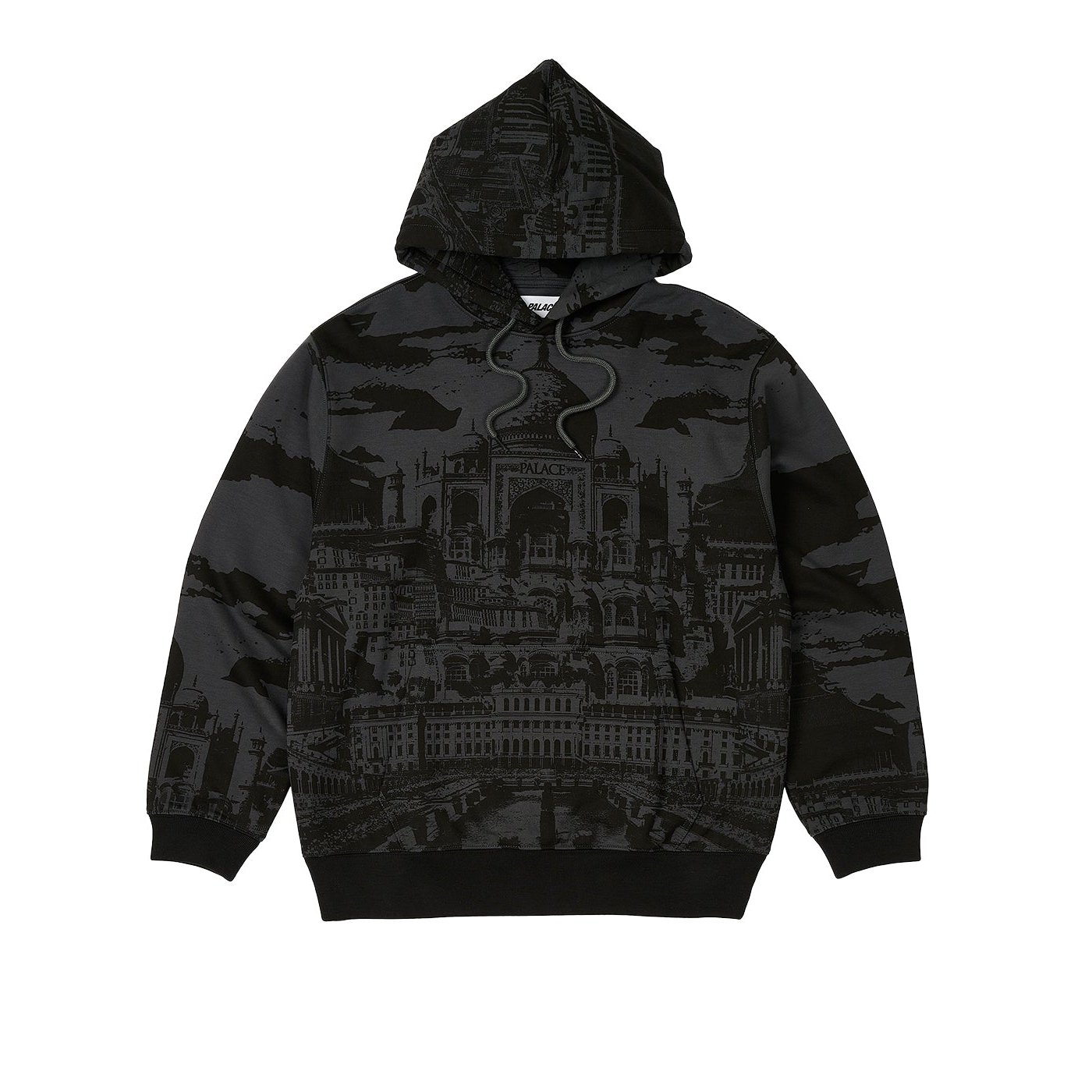 MEGA PALACE HOOD BLACK