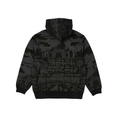 Palace MEGA PALACE HOOD BLACK - Colorway