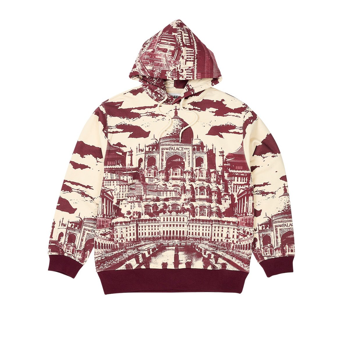 Palace MEGA PALACE HOOD SOFT WHITE (Autumn 2023) - €158.00
