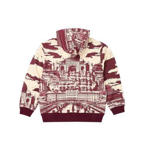 Palace MEGA PALACE HOOD SOFT WHITE - Colorway