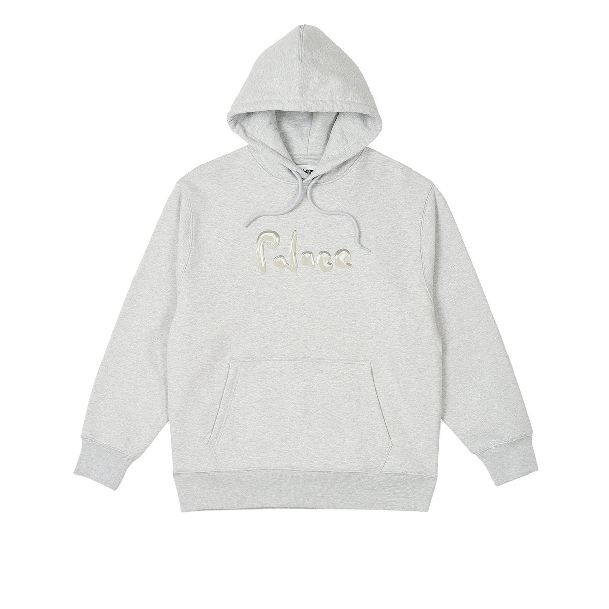 Palace LIQUID PALACE HOOD GREY MARL (Autumn 2023) - €138.00
