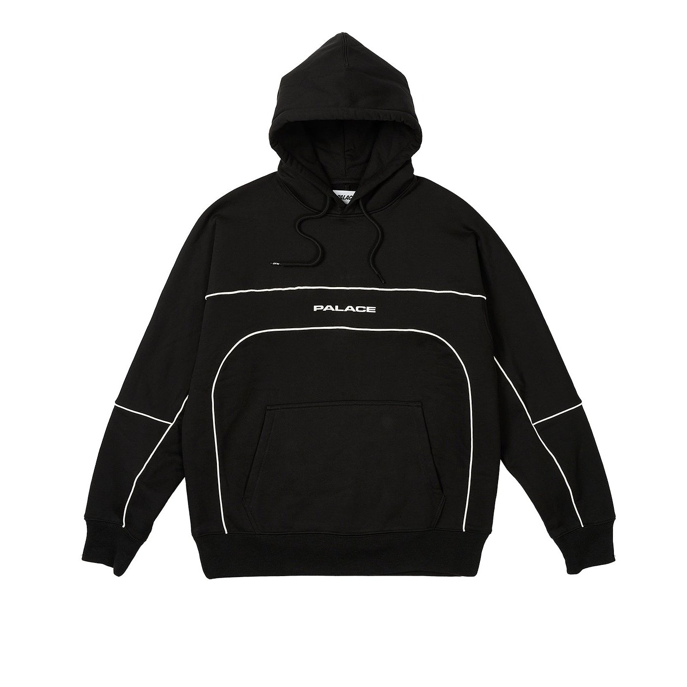TRACK HOOD BLACK