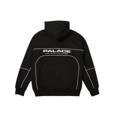 Palace TRACK HOOD BLACK - Colorway