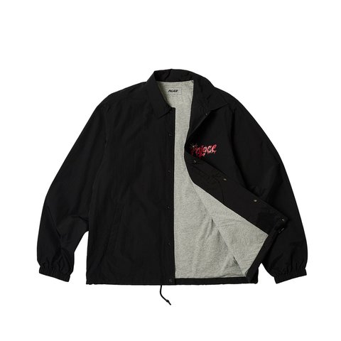 Palace SCRATCHY COACH JACKET BLACK - Colorway