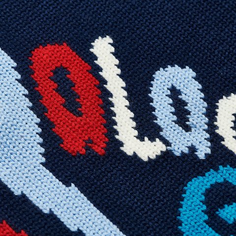 Palace PALACE CAT KNIT NAVY - Colorway