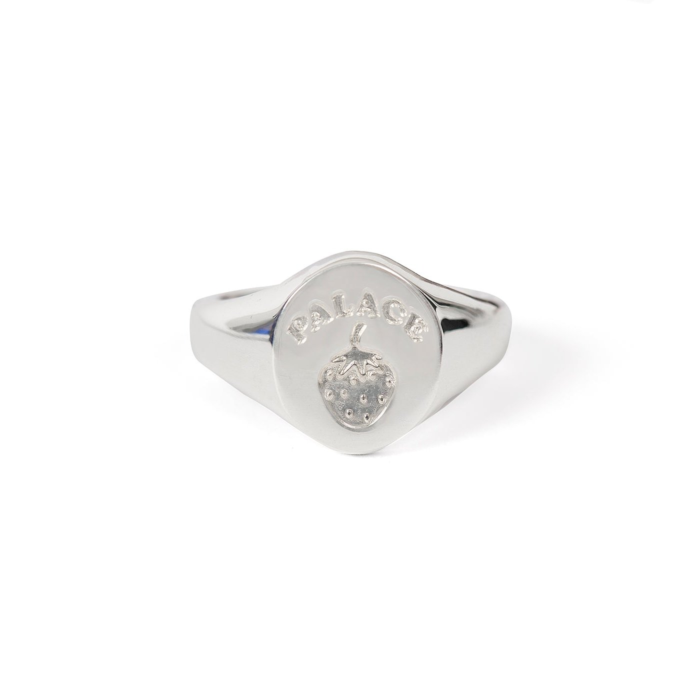 STRAWBERRY SIGNET RING SILVER