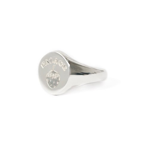 Palace STRAWBERRY SIGNET RING SILVER - Colorway