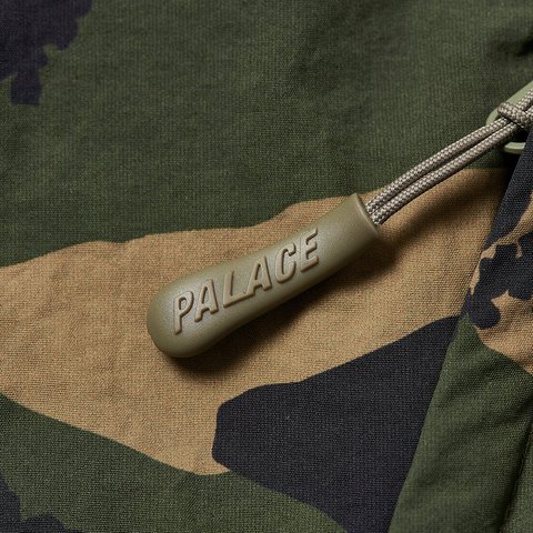 Palace HOODED SHELLER JACKET CAMO - Colorway