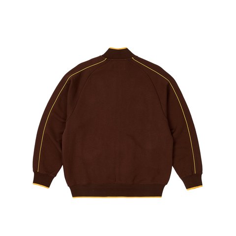 Palace GRIMEY ZIP FUNNEL NICE BROWN - Colorway