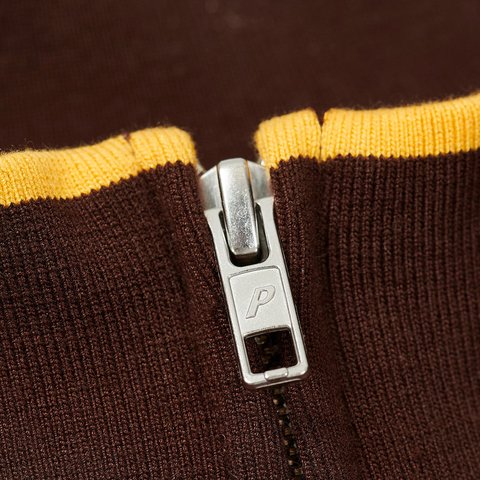 Palace GRIMEY ZIP FUNNEL NICE BROWN - Colorway