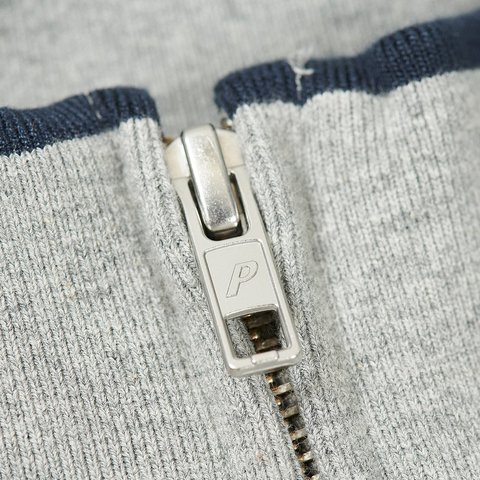 Palace GRIMEY ZIP FUNNEL GREY MARL - Colorway
